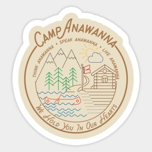 Camp Anawanna - Color Sticker